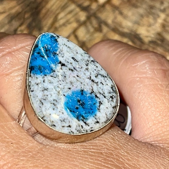 K2 Jasper Ring Size 8 3/4 - Picture 1 of 6